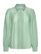 Cmmolly-Shirt Tops Shirts Long-sleeved Green Copenhagen Muse