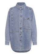 Cmjeycce-Jacket Tops Shirts Denim Shirts Blue Copenhagen Muse