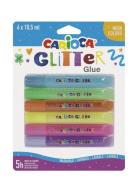Carioca Glitterlim 6 Färger Toys Creativity Drawing & Crafts Drawing C...