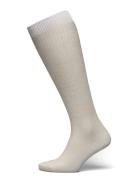 Helle Knee Socks Lingerie Socks Knee High Socks Cream Mp Denmark