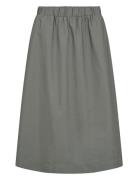 Sc-Netti Skirts Knee-length & Midi Skirts Khaki Green Soyaconcept