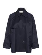 Minona Iw Jacket Trenchcoat Frakke Navy InWear