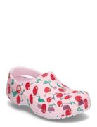 Classic Fresh Fruits Clog Shoes Mules & Slip-ins Flat Mules Pink Crocs