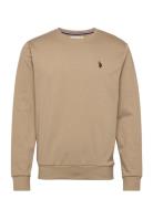 Uspa Sweat O Neck Adler Men Tops Sweatshirts & Hoodies Sweatshirts Bei...