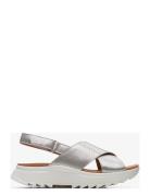 Dashlite Wish D Flade Sandaler Silver Clarks