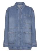 Mscheli Ada Denim Jacket Jakke Denimjakke Blue MSCH Copenhagen