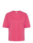 Katomina T-Shirt Tops T-shirts & Tops Short-sleeved Pink Kaffe