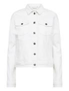 Kazelina Denim Jacket Jakke Denimjakke White Kaffe