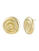 Spiral Earring Silver Accessories Jewellery Earrings Studs Gold Bud To...