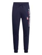 Polo Sport Fleece Jogger Pant Bottoms Sweatpants Navy Polo Ralph Laure...