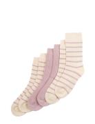 Minipop® Noos Bamboo Socks 3 Pcs Socks & Tights Socks Beige Minipop