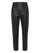 Wennaiw Pants Bottoms Trousers Leather Leggings-Bukser Black InWear