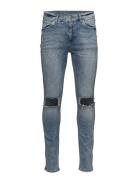 Tight Shift Blue Bottoms Jeans Skinny Blue Cheap Monday