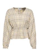 Judith Top Tops Blouses Long-sleeved Yellow NORR