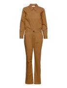 Eclipse Suit Bottoms Jumpsuits Brown Pieszak