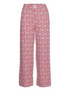 Sim Bottoms Trousers Wide Leg Pink Mango