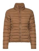 Onlnina Quilted Jacket Otw Foret Jakke Brown ONLY