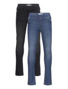 Nkfpolly Dnmtinn Legging 2 Pck Bottoms Jeans Skinny Jeans Blue Name It