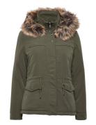 Onllena Parka Otw Outerwear Parka Coats Green ONLY