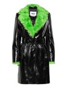 Coat Læderjakke Skindjakke Black MSGM