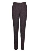 Pants Basket Wool Bottoms Trousers Slim Fit Trousers Black REMAIN Birg...