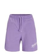 Jxbarbara Hw Relaxed Vint Shorts Bottoms Shorts Casual Shorts Purple J...