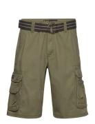 Wyoming Cargo Bottoms Shorts Cargo Shorts Khaki Green Lee Jeans