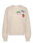 Tina Sweater Tops Sweatshirts & Hoodies Sweatshirts Cream Fabienne Cha...