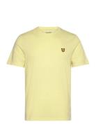 Martin Ss T-Shirt Sport T-Kortærmet Skjorte Yellow Lyle & Scott Sport