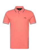 Paul Sport Polos Short-sleeved Pink BOSS