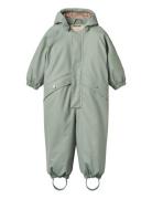 Thermo Rain Suit Aiko Outerwear Coveralls Rainwear Coveralls Green Whe...