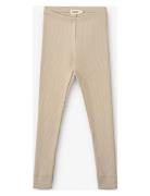 Leg Bottoms Leggings Beige MarMar Copenhagen