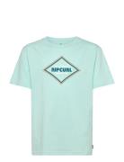 Yo Mumma Tee-Boy Tops T-Kortærmet Skjorte Blue Rip Curl