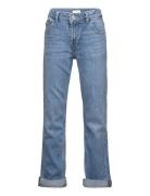 Straight Jeans With Turn-Up Bottoms Jeans Skinny Jeans Blue Mango