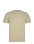 Pima Cotton Tee Tops T-Kortærmet Skjorte Green Hackett London