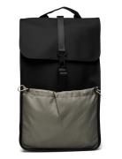 Mix Backpack W3 Rygsæk Taske Black Rains