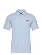 Milano Polo Shirt Tops Polos Short-sleeved Blue Lyle & Scott