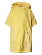 Naram Kids Poncho Home Textiles Bathroom Textiles Robes Yellow Bongust...