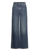 Stella A Line Bottoms Jeans Wide Blue Lee Jeans