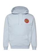 Guzman Scroll Front Hood Tops Sweatshirts & Hoodies Hoodies Blue Santa...
