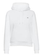 Tjw Regular Fleece Hoodie Tops Sweatshirts & Hoodies Hoodies White Tom...