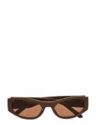 Gust Accessories Sunglasses D-frame- Wayfarer Sunglasses Brown A.Kjærb...