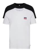 2Pk Crewneck Graphic 2 Pack Sw Tops T-Kortærmet Skjorte White Levi's®