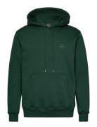 Standard Hoodie Logo Sweat Tops Sweatshirts & Hoodies Hoodies Green Ma...