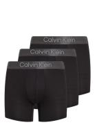 Boxer Brief 3Pk Boxershorts Black Calvin Klein