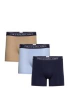 Stretch Cotton Boxer Brief 3-Pack Boxershorts Navy Polo Ralph Lauren