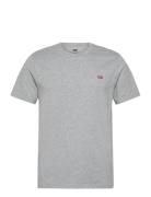 Ss Original Hm Tee Mid T Gr Tops T-Kortærmet Skjorte Grey Levi's®