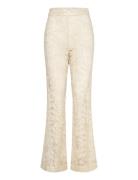 Toby - Spring Crochet Bottoms Trousers Flared Cream Day Birger Et Mikk...