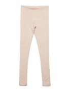 Rib Leggings Bottoms Leggings Pink Wheat