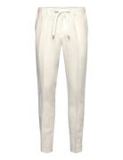 Pure Linen Pant Drawstring Bottoms Trousers Casual White Michael Kors